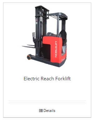 Electric Reach Forklift