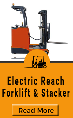 Electric Reach Forklift & Stacker
